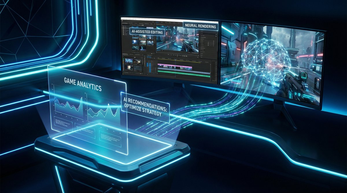 同人动漫 AI游戏视频技术